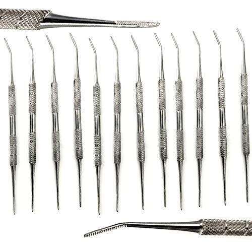 12PCS Nipper with Cuticle Pusher for Nail Salon Use with Cuticle Cutter for Dead Skin and Nail File for Fingernails and Toenails Dead Skin Remover Cuticle Pusher