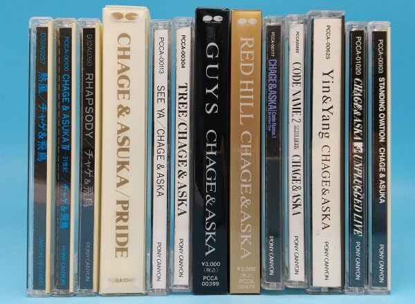 Amazon.co.jp: C ！【CHAGE＆ASKA】CD まとめて 13枚 セット