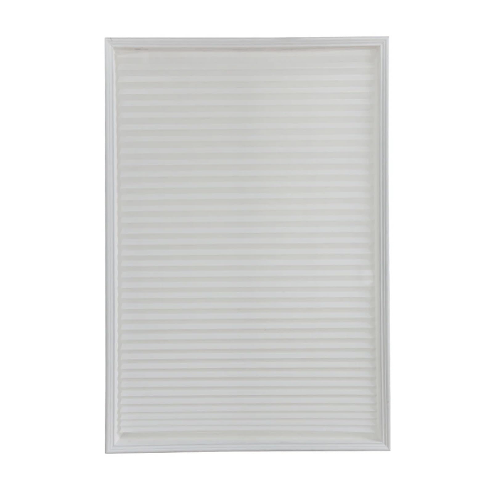 Store Occultant sans Percage Rideau sans Fil Noir à la Mode, 1 pièce, Tissu Non tissé, Stores plissés Auto-adhésifs, Rideau de fenêtre occultant pour Salle De Bain(W,90CM180CM)
