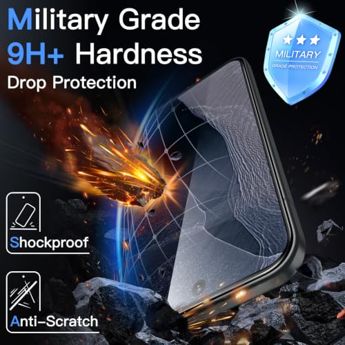 Image of JETech Screen Protector Guard for Google Pixel 11 Pro XL, 3-Pack | 9H+ Shatterproof Tempered Glass, Easy Installation, Fingerprint Unlock Compatible, High Clarity, Anti-Fingerprint