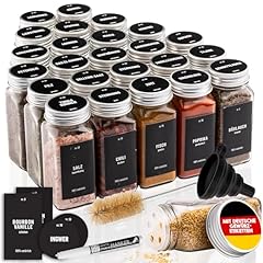 Deco haus® Gewürzgläser eckig...