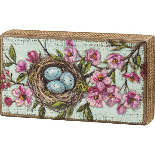 Primitives by Kathy Robins Nest Home Decor Sign 8 x 450 x 175