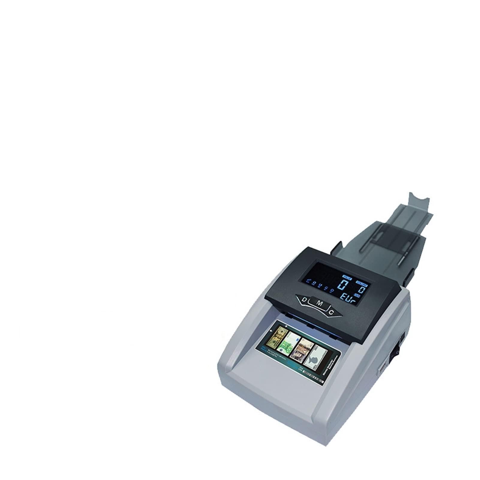 WDSOPK Counterfeit Money Detector Intelligent Detecting For The Euro/TRL/CHF/GBP Currency Detecting 6-8kinds Fake Money Detector (8 Countries)