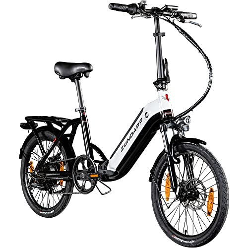 ZÜNDAPP E Bike ZT20R 20 Zoll Elektro Klapprad E Bike Damen Ebike Faltrad Herren Elektrofahrrad klappbar Fahrrad Elektro Pedelec
