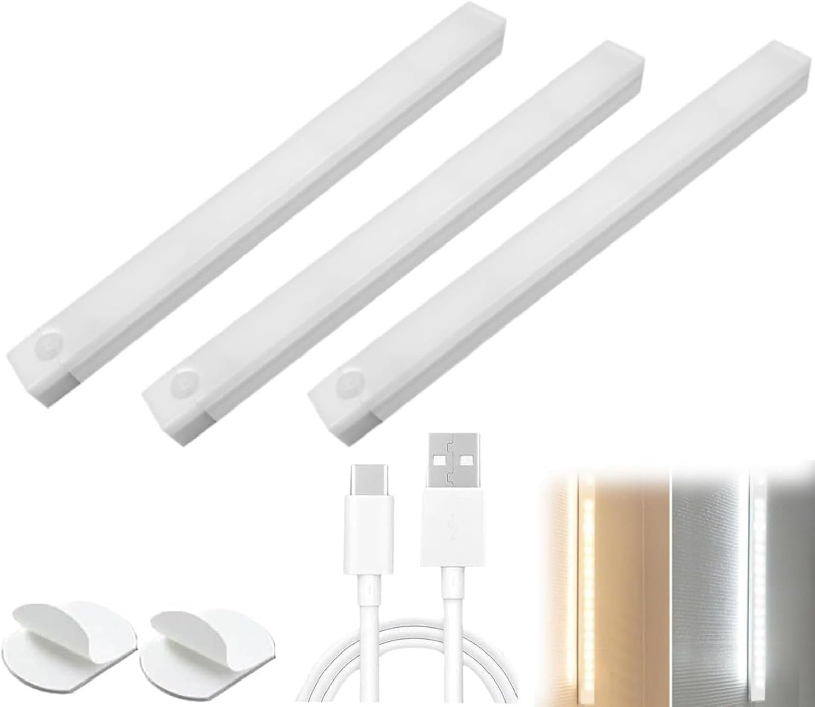 Automatic Rechargeable LED Lights with Smart Sensor for Home Lighting Solutions