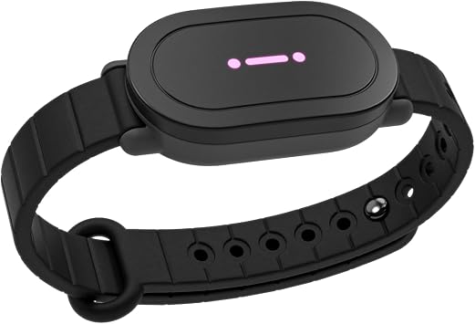 BOND TOUCH 4 Bracelet - Long-Distance Relationship Touch Bracelet for Couples, Friends and Families to Feel Connected 1 Unit POP Black