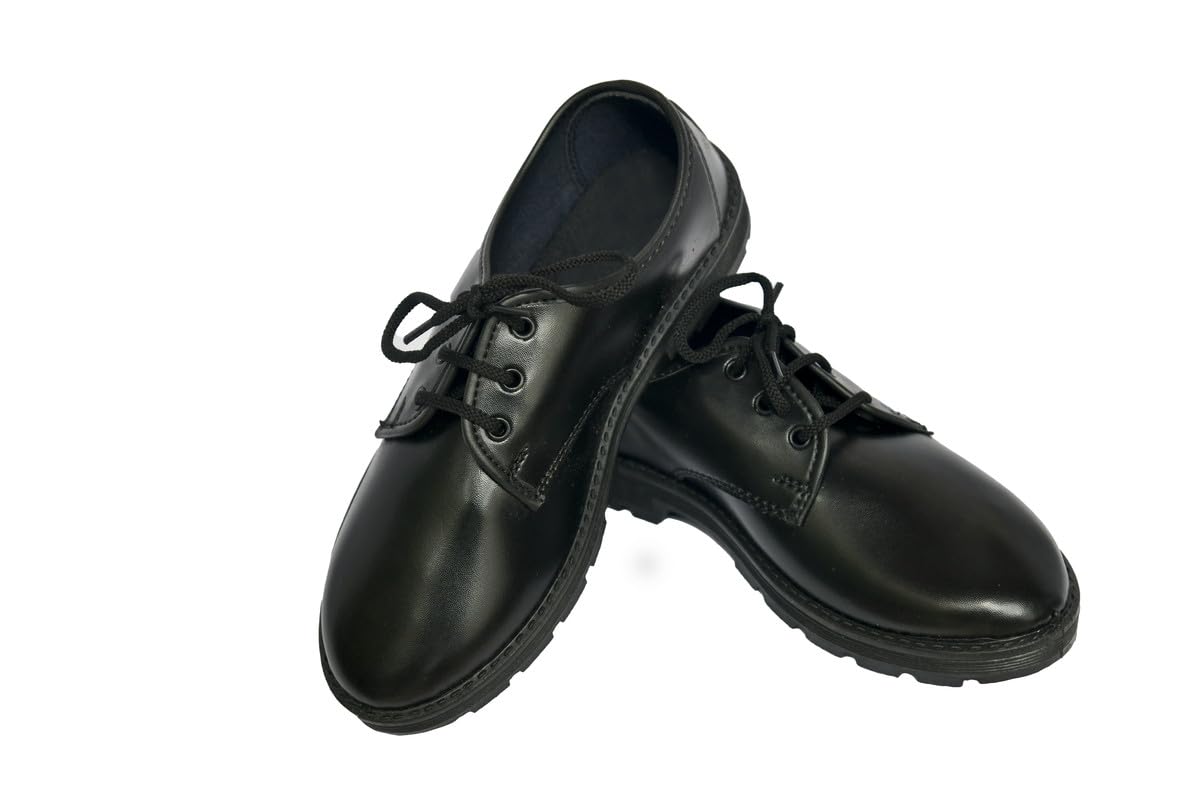 SUBA by Histar Regular Fit School Shoes for Girl Kids with Laces Closure | Uniform School Shoes | Stitch Pattern (Black, 8UK) (B0CTK7MRGC) Amazon Price History, Amazon Price Tracker