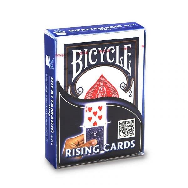 Bicycle Rising Cards Magic Trick Deck - Easy Beginner Card Magic Trick - Includes Cipher Playing Cards Bag