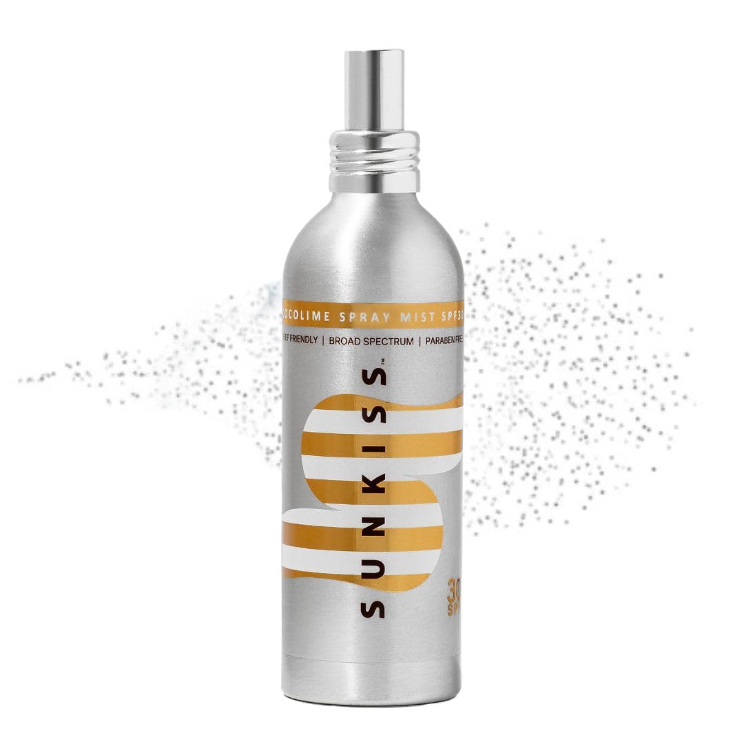 SunKiss CocoLime Broad Spectrum Sun Protection Sunscreen Invisible Mist SPF 30 Spray - 200ml
