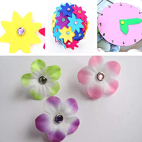 120Pcs Mini Brad Pearl Head Split Pins Round Paper Craft Fasteners Iron Brads For Paper Craft Diy Stamping Scrapbooking #TOP3