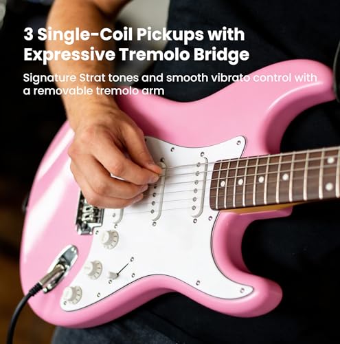Image of Fender Squier Stratocaster - Flash Pink