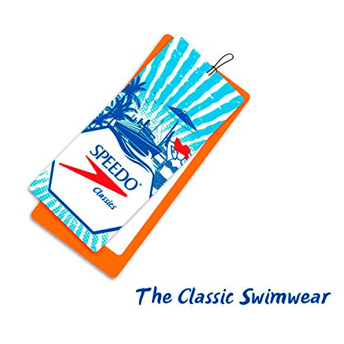 Speedo Maillot Vintage, P, preto/roxo (Grafite Lirio)