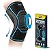 Dr. Scholl's Compression Knee Sleeve with Massaging Gel, Breathable Fabric, Shock-Absorbing Knee Compression Sleeve, Built-in Gel Padding & Support (Size S-XL) (L/XL)