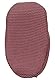 Sterntaler Unisex Baby GOTS Strick-Schuh, Rosa, 17-18 EU
