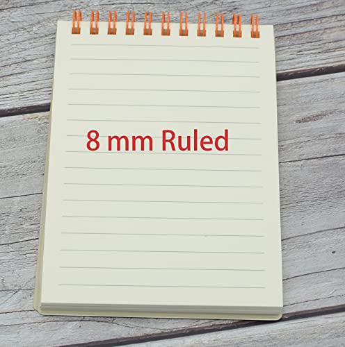Yansanido Four-Pack A6 Spiral Bound Notebooks #TOP23