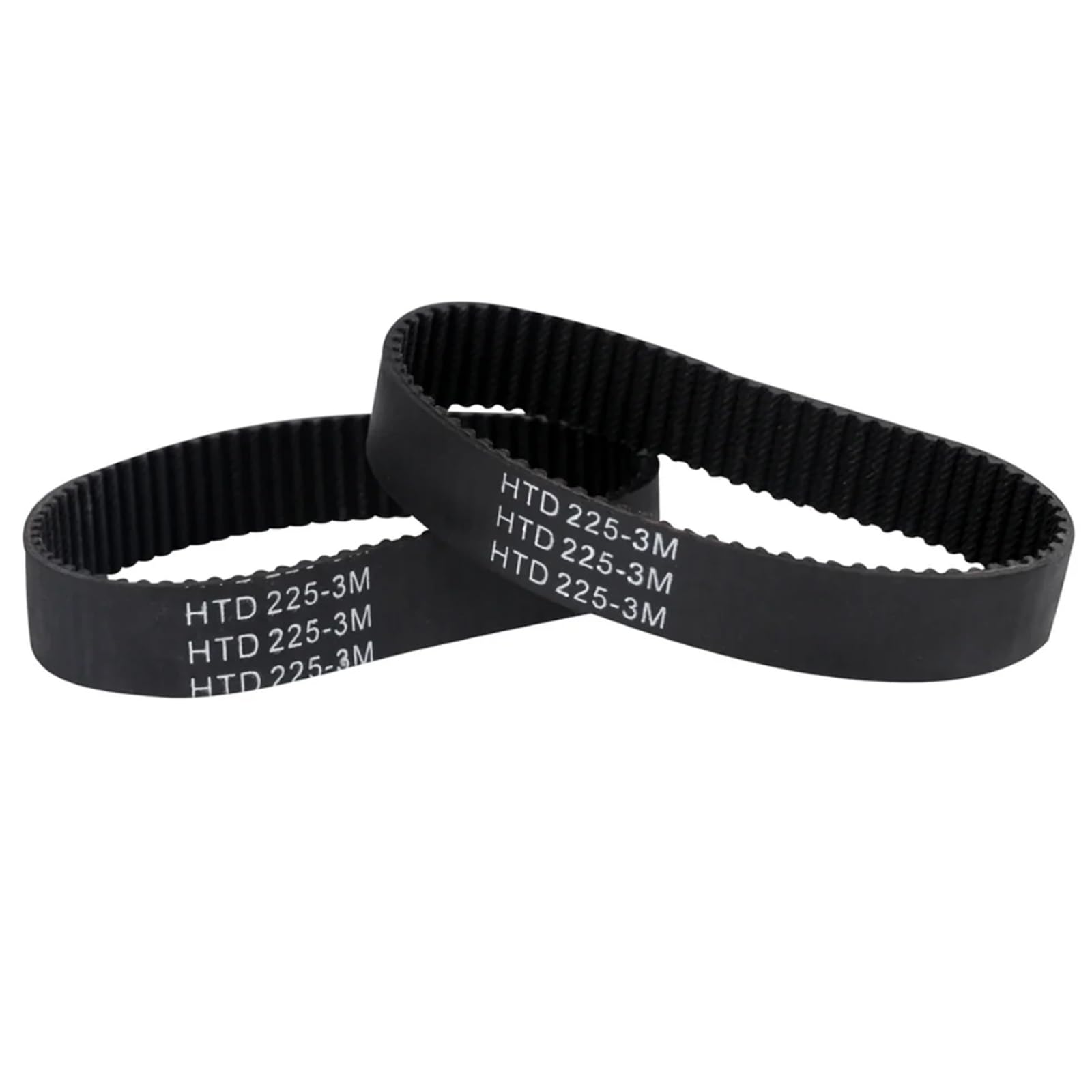 2 Cinghie Per Pialla Bosch - Gomma HTD201-3M-14, 67 Denti, Compatibile Con Skil - Foto 3