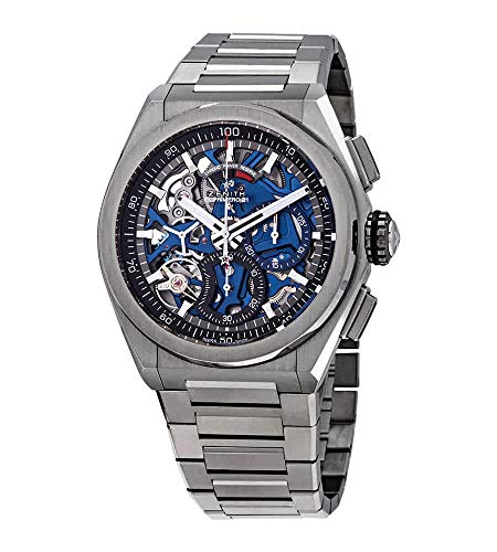 Zenith Defy El Primero 21 Chronograph Automatic Blue Skeletal Dial Men's Watch 95.9002.9004/78.M9000