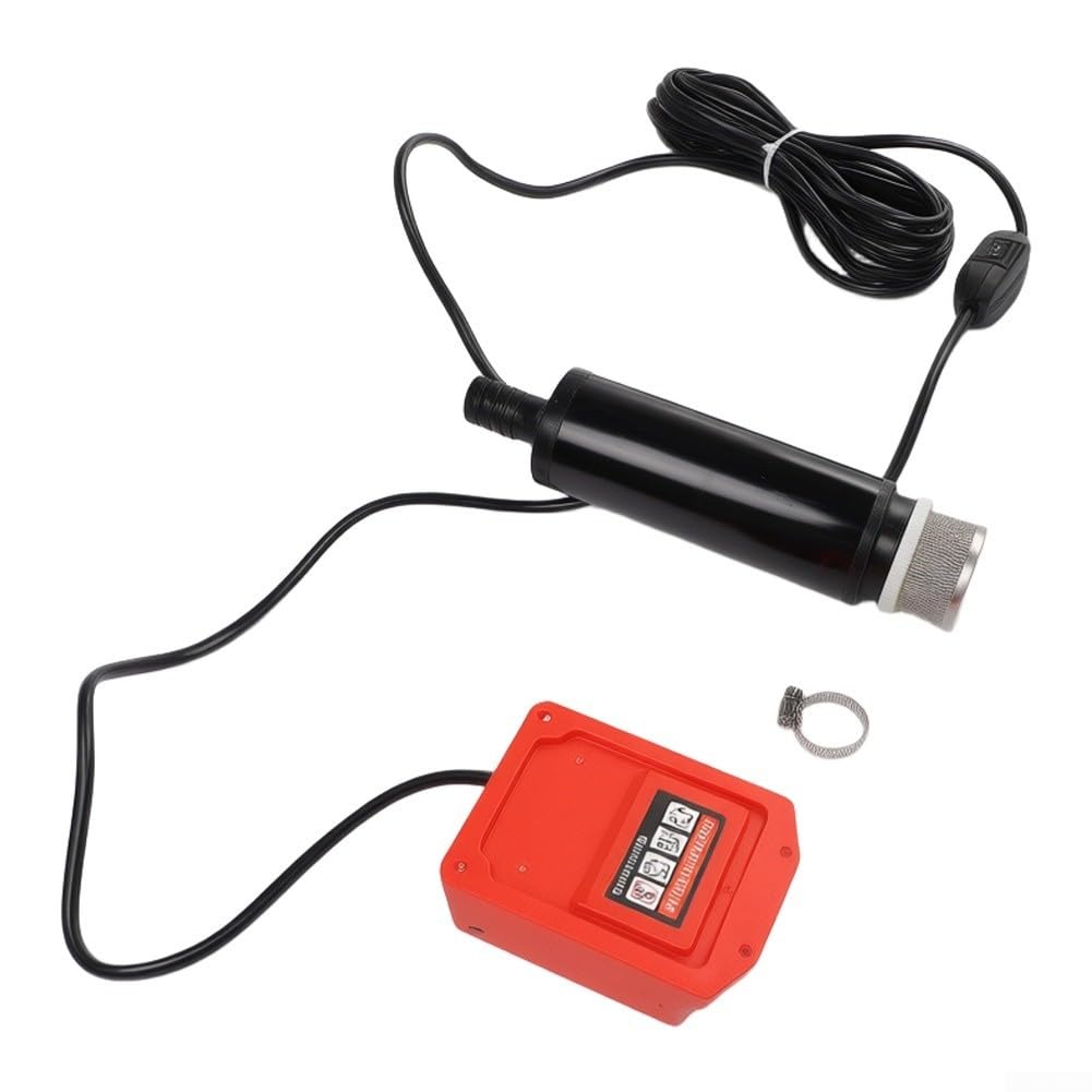 Pompe de transfert d'eau 635 GPH submersible en acier inoxydable 18V