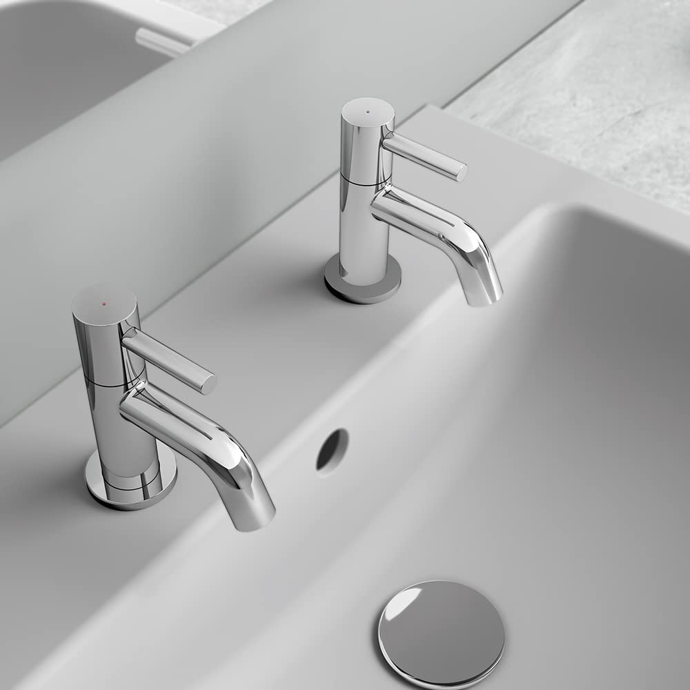 Ideal Standard BC184AA krany do umywalki z ceraliną, chromowane