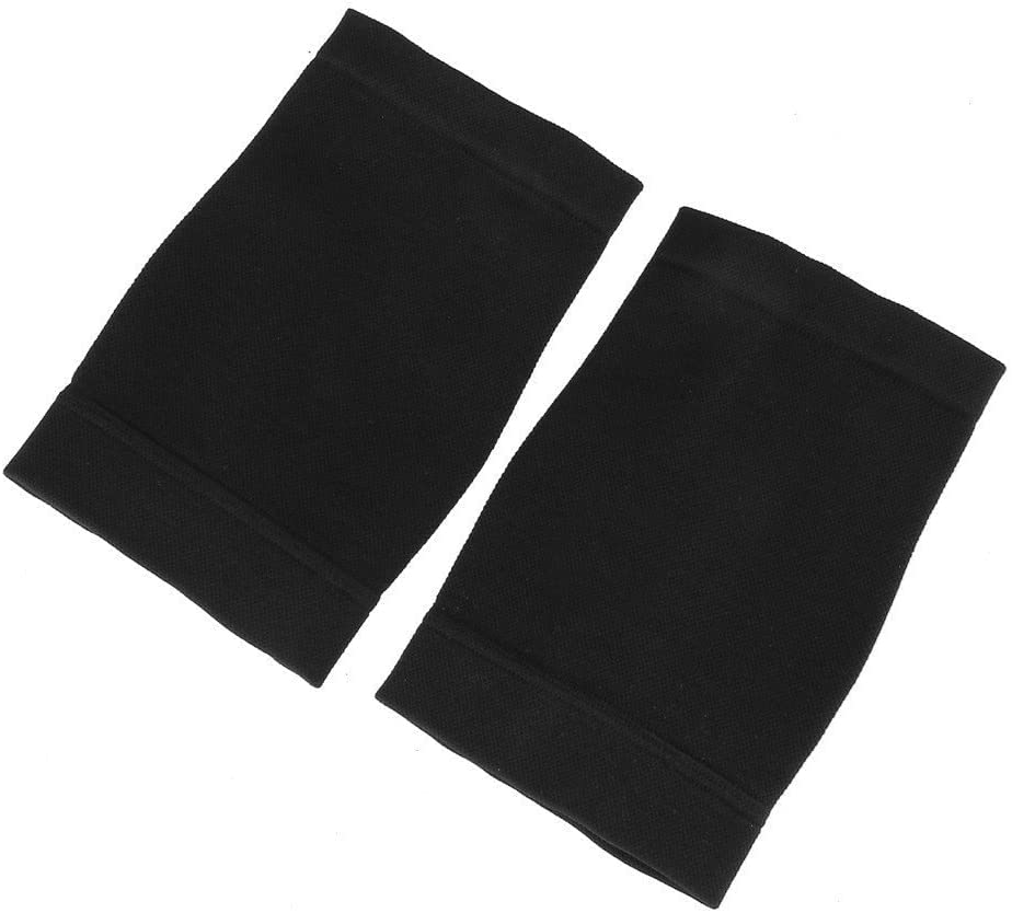 Unisex Tattoo Cover Up Sleeve Forearm Concealer Arm Protection Black 5.9 inch Pack of 2, 5.9 inch Black X 2