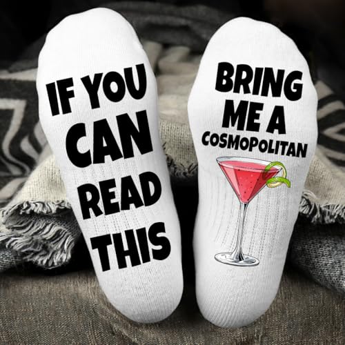 Bring Me a Cosmopolitan Socks – Funny Cocktail for Men & Women3