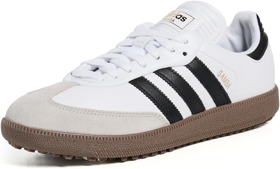 Adidas Unisex Samba Golf FTWR whiteCore Black/GUM5 11.5 US
