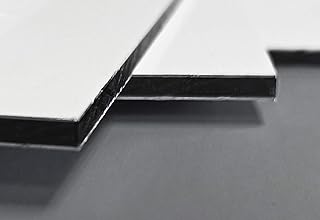 2ud Placa de Aluminio Composite Blanco 3 mm Panel Sandwich de Aluminio para Exterior e Interior Resistente y Ligero Varios Tamaños (2 uds 21x29,7 cm)