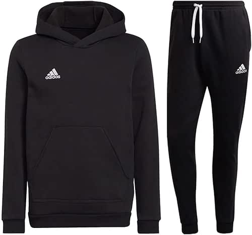 adidas Fußball Entrada 22 Jogginganzug Hoodie Jogginghose Herren schwarz Gr