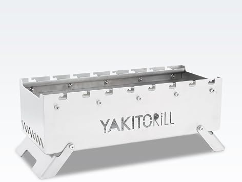 Yakitorill Charcoal Yakitori Grill Outdoor Yakitori Machine Camping BBQ Authentic Charcoal Skewer-Only