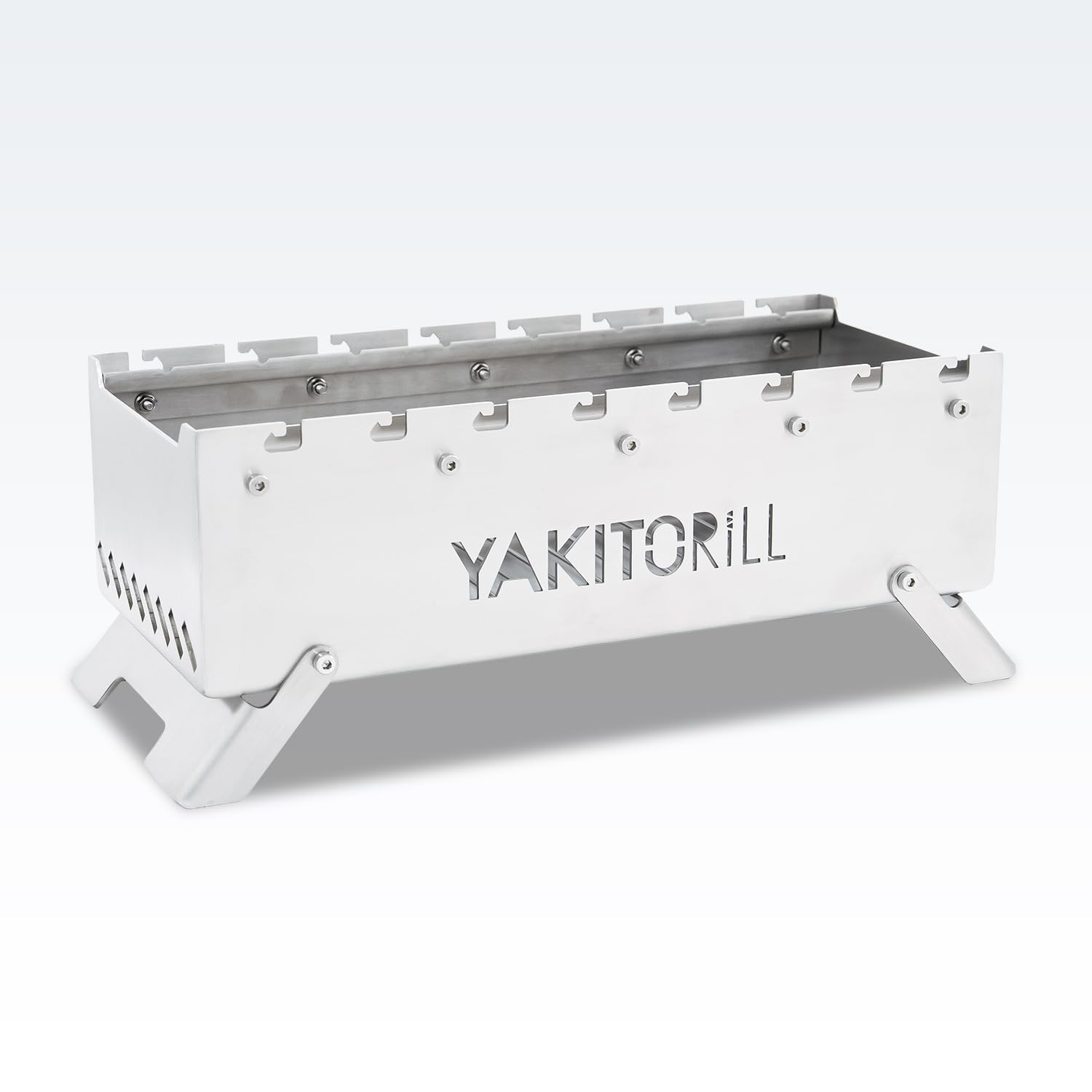 Amazon | YAKITORiLL ヤキトリル 炭火 焼き鳥グリル アウトドア 焼鳥機