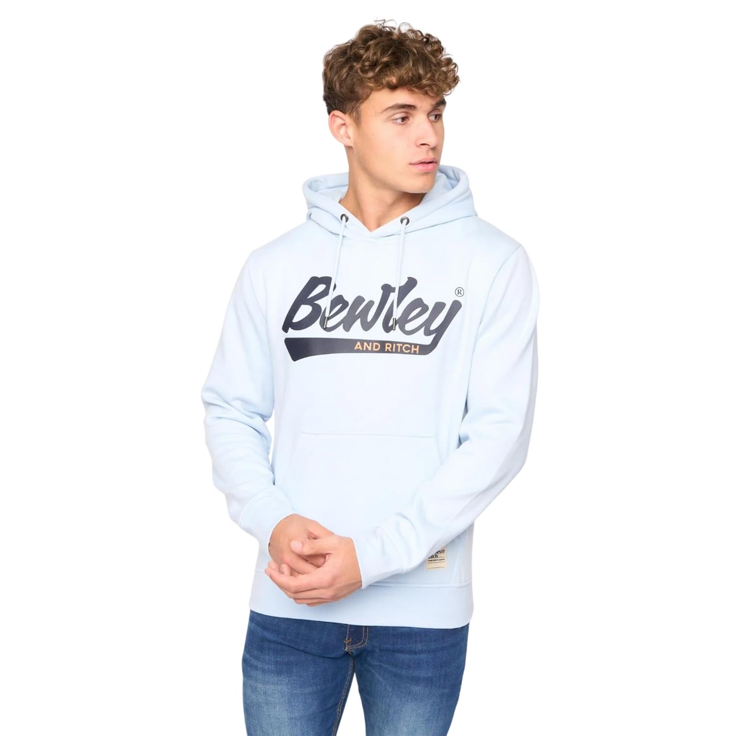 Bewley & Ritch Mens Marsak Hoodie (L) (Blue)