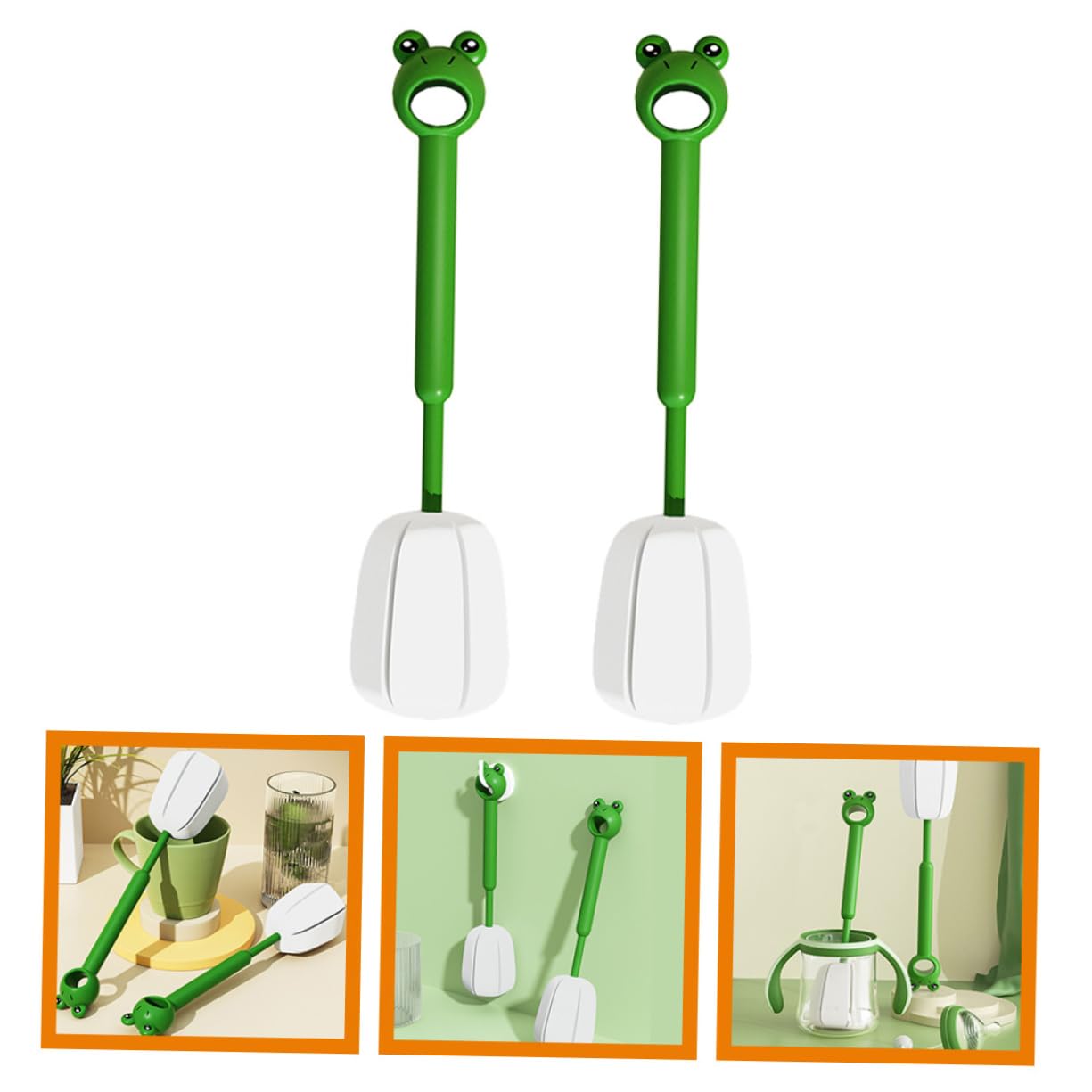5 Set Spazzole Per Bottiglie E Tazze Per Profonda Borracce E Tazze Cucina Design Pratico 2 Pezzi * 5