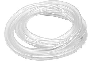 Clear Vinyl Dehumidifier Drain Hose (1/4" ID x 3/8" OD x 10Ft)