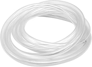 Siphon Hose - 3/8" ID 1/2" OD, 10 Ft Flexible PVC Tubing, Multipurpose Reinforced Pond Tubing