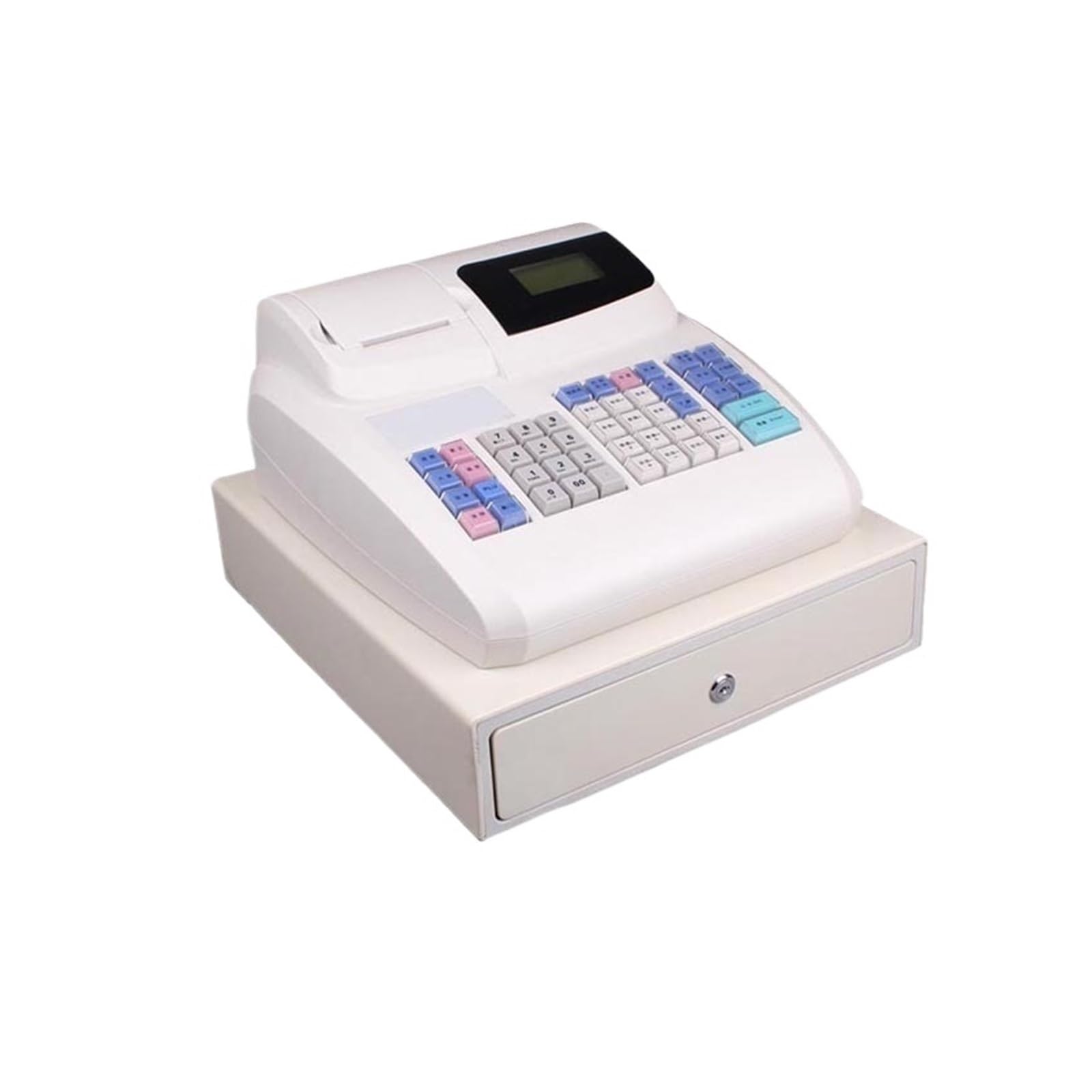 ECR Kassenschubladen Restaurant Point Of Sale, Elektronische Registrierkasse for ein Einzelhandelsgeschäft ECR800 Einfach einzurichten(Black Color)