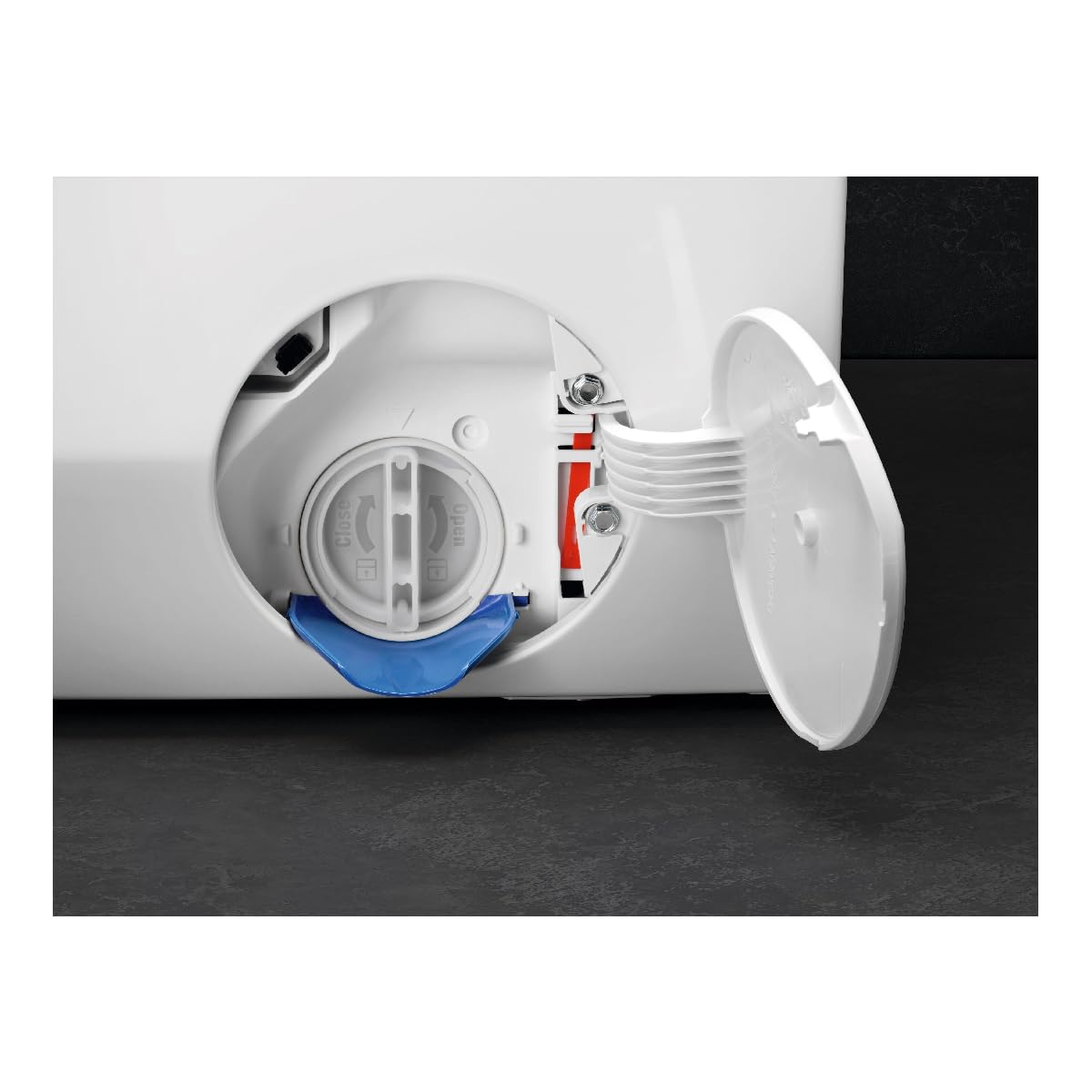 AEG LWR7316O4B - Lavatrice a carico frontale, 10 kg, asciugatura a secco, 6 kg, 1600 giri/min, connessione WiFi, cassetto universale POD, programma nonstop, pannello LCD, bianco, classe D