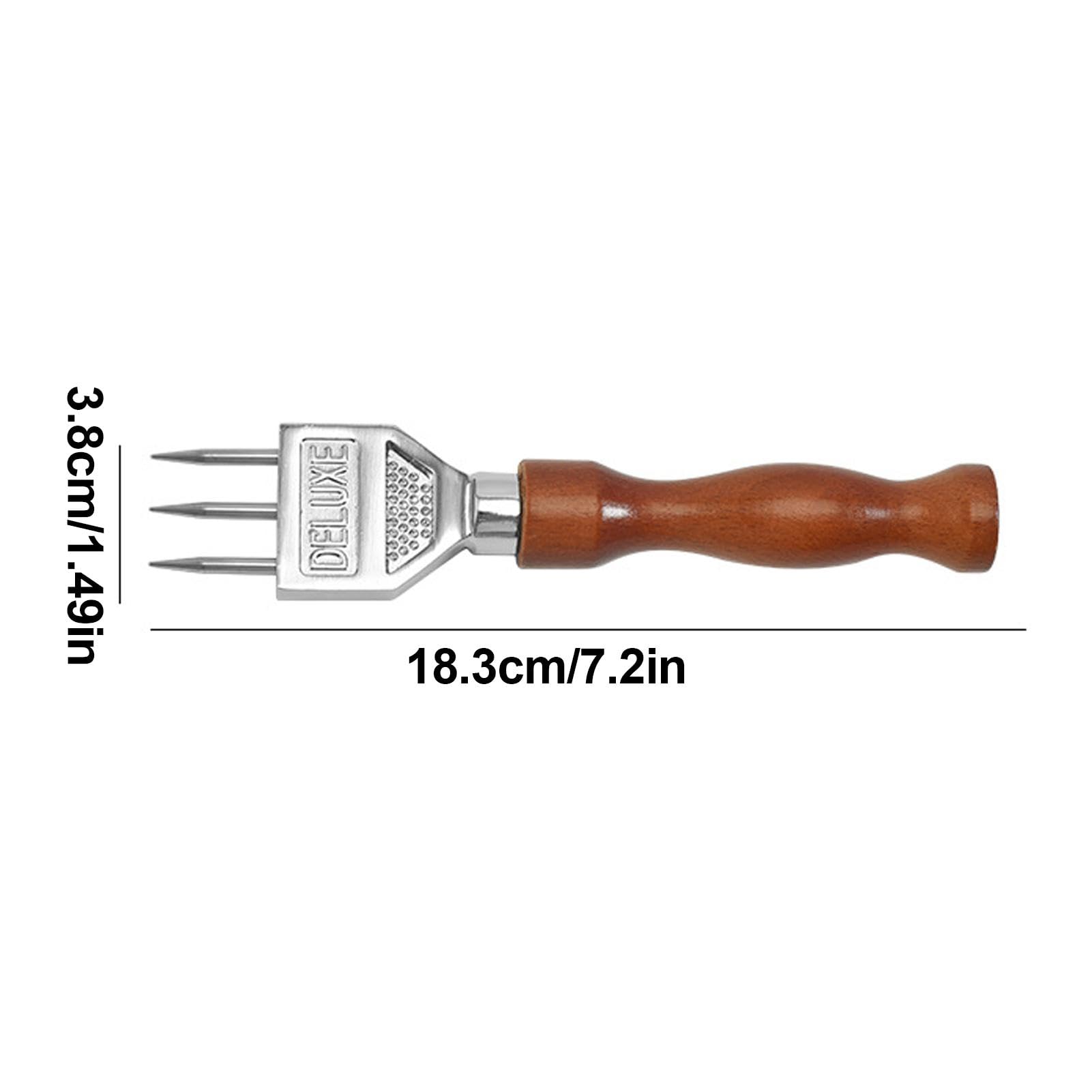 Strumenti per intagliare il ghiaccio - Strumenti per intagliare il ghiaccio, Pratico rompighiaccio per vino - Piccone per ghiaccio a tre punte, Strumento per rompighiaccio a tre punte, Bar resistente
