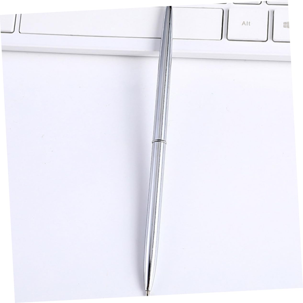 Ciieeo 24pièces Stylos à Bille Métal Lot De Stylos Légers Multi-fonctions Pour Étudiants Et Fournitures De Bureau Couleurs Assorties