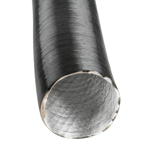 Copgge 42mm Diesel Heater Duct Hose Flexible Warm Air Ducting Exhaust Pipe Tubing Parking Air Heater Duct Pipe with Heater Outlet Compatible with Webasto Eberspacher Diesel Heater 5KW