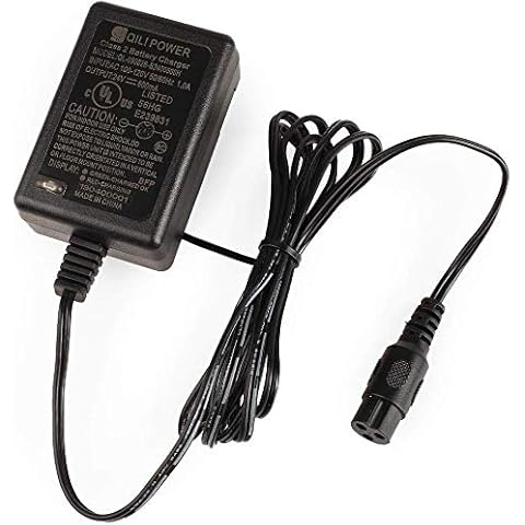 24V Battery Charger for Razor E100 - Original 24V 600mA Charger for Razor E100, E125, E150, E175, Crazy Cart, eSpark - Premium Compact Replacement E100 Charger Cover