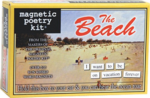 Preisvergleich Produktbild The Beach: Magnetic Poetry Kit