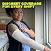 ARMORAY Arm Sleeves for Men & Women - 4 Pair UV Sun Protection Cooling Compression - Tattoo Cover Up Sleeve for Daily Wear & Work (4 Colors)