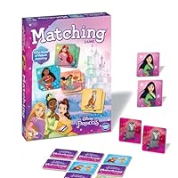 Wonder Forge Disney Princess Matching Game-Fun & Quick Memory Game for Kids | Engaging Toy for Ages 3-5 Years