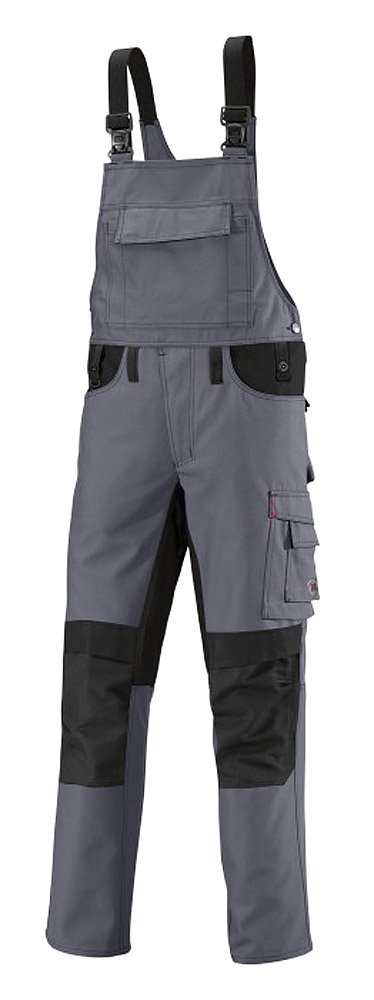 BP 2010-845-8553 Work Trousers, With Elasticated Back, 270,00 G/M², Fabric Blend, Warning Orange/Dark Grey, Size 39/40N