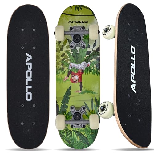 Apollo Skateboard - MonkeyMan - Kinderskateboard 51cm, ABEC 3