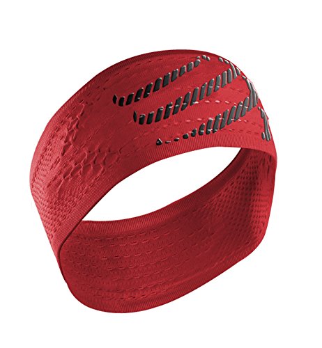 COMPRESSPORT Headband On/off Bandana On/off, Rosso...