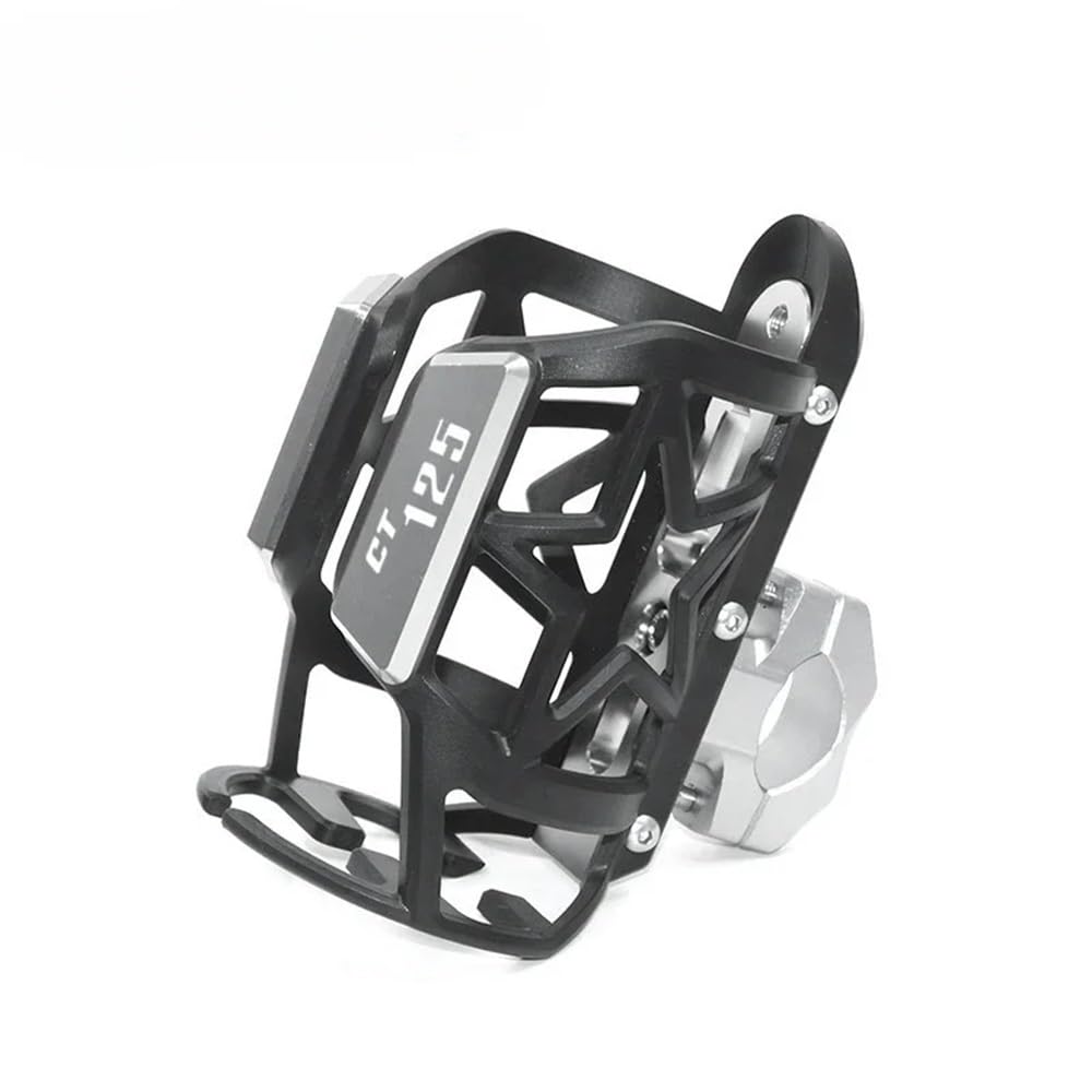 Portabotellas Motocicleta Soporte para Botella De Agua Motocicleta, para Té Y Bebidas, Accesorios Modificados Aleación Aluminio CNC para CT125 para Super Cub