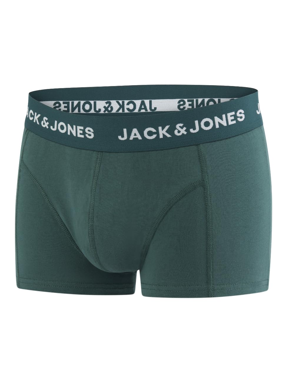 JACK & JONES Lot de 6 boxers pour homme, en coton, extensibles, style rétro, noir/rouge/vert/bleu/gris, tailles S/M/L/XL/XXL/3XL/4XL/5XL/6XL/7XL/8XL