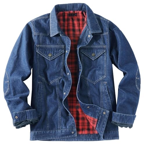 Veste de mi-saison en jean stretch coupe occidentale traditionnelle