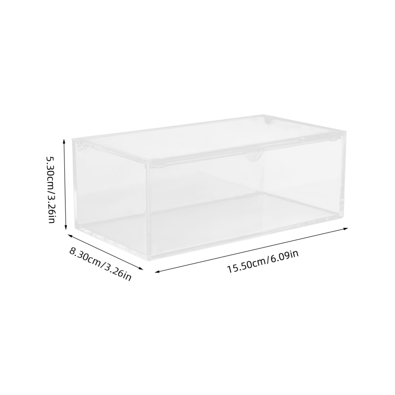 Levemolo Laundry Organizer Clear Storage Box with Lid for Laundry and Dryer Beads Desktop Storage for Neat and Tidy